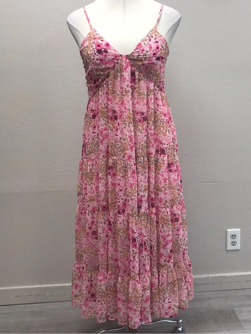 Reset by Jane Maxi Floral Dress - Size Large